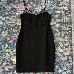 Black Zara bodycon